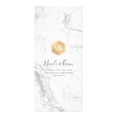 PixDezines Nep Gouden Menu op Marmer Fancy Lettert (Achterkant)