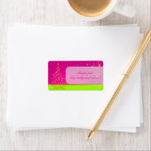 PixDezines Northstar Kerstboom/DIY kleuren Etiket (Insitu)