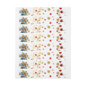 PixDezines oogverblindend goud+rood confetti/vakan (Vel)