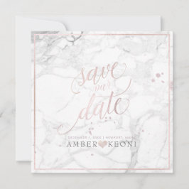 PixDezines OPSLAAN DATUM|BLUSH PINK FUN SCRIPT+MAR Save The Date