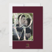 PixDezines Opslaan Datum/Botanica Liefde Save The Date (Achterkant)