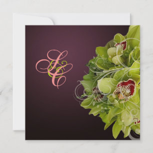 PixDezines Orchid + Vlaanderen voor sierdoeleinden Kaart