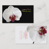PixDezines orchidee/diy achtergrond kleur♥♥♥ Visitekaartje (Voorkant / Achterkant)