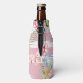 PixDezines Orchidee Isle, Vrijgezellenweekend Flesjeskoeler (Fles Achterkant)