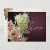 PixDezines Orchidée RSVP + Arôme Ornemental (Devant / Derrière)