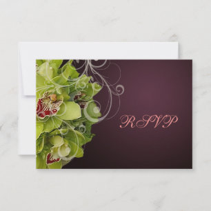 PixDezines Orchidée RSVP + Arôme Ornemental