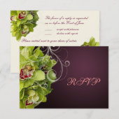 PixDezines Orchidée RSVP + Arôme Ornemental (Devant / Derrière)