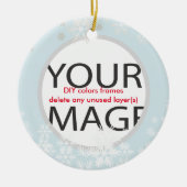 PixDezines - Ornement photo personnalisé/couleurs  (Devant)