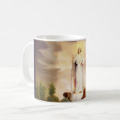 PixDezines Our Lady of Fatima Koffiemok (Voorkant links)
