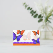 PixDezines Papillon/mitzvah cartes de place (Debout devant)