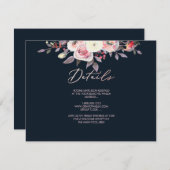 PixDezines PASTEL CARTES ROSES DÉTAILS (Devant / Derrière)