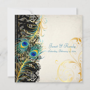PixDezines pauock veren/aqua/turquoise Kaart