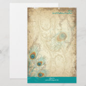 PixDezines  pauw, SEO/DIY-kleur Briefpapier (Voorkant / Achterkant)