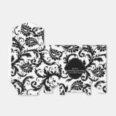 PixDezines pavo damast/DIY kleur Bedankdoosjes (Uitgevouwen)