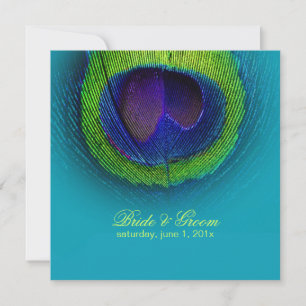 PixDezines Peacock Eye/blauwgroen/diy text Kaart