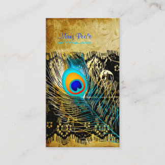 PixDezines  Peacock+Lace/diy-lettertypen Visitekaartje
