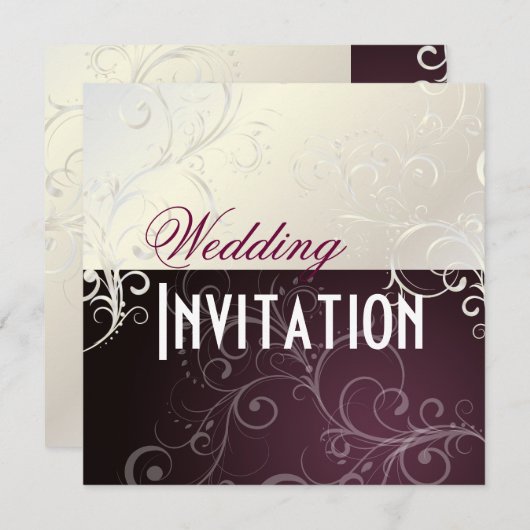 PixDezines Pearly Swirls Kaart (Voorkant / Achterkant)