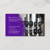 PixDezines Personal Trainer Visitekaartje (Achterkant)