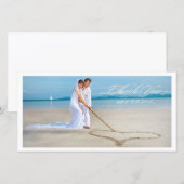 PixDezines photo mariage merci (Devant / Derrière)