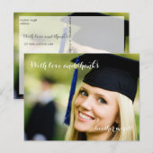 PixDezines photo merci cartes postales (Devant / Derrière)