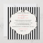 PixDezines Plain strepen zwart + wit/zebra Kaart (Achterkant)