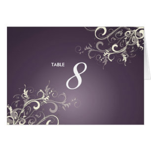 PixDezines Plum Vanilla Swirls Merci cartes