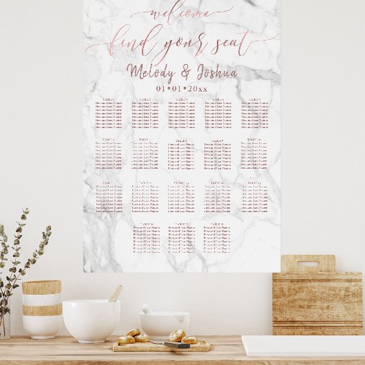 PixDezines Police de calligraphie moderne, Tableau (Cuisine)