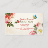 PixDezines  pony's/DIY-achtergrond Visitekaartje (Achterkant)