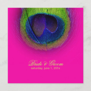 PixDezines psychedelic peace eye/hot roze Kaart