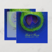 PixDezines psychedelic peace eye/kobalt blue Kaart (Voorkant / Achterkant)