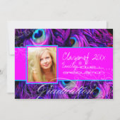 PixDezines psychedelic peace ock afstuderen Kaart (Voorkant)