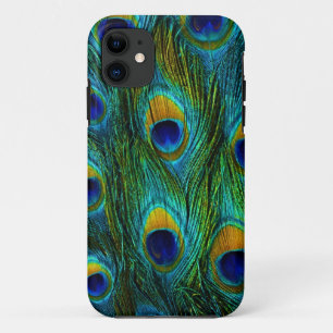 PixDezines Psychedelic Peacock iPhone 11 Hoesje