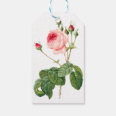PixDezines Redoute Rozen Cadeaulabel (Achterkant)