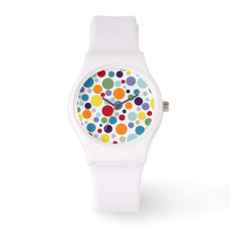 PixDezines retro stippen Horloge