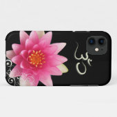 PixDezines roos lily/diy achtergrondkleur Case-Mate iPhone Case (Achterkant (horizontaal))