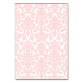 PixDezines rose flora damask tente carte place (Dos)