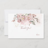 PixDezines Rose Poussiéreuse Merci (Devant)