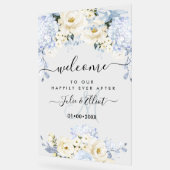 PixDezines Roses élégants Ice Blue Hyde Alabaster (Angle)