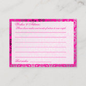 PixDezines Rossi Damask, Cartes de conseil (Dos)