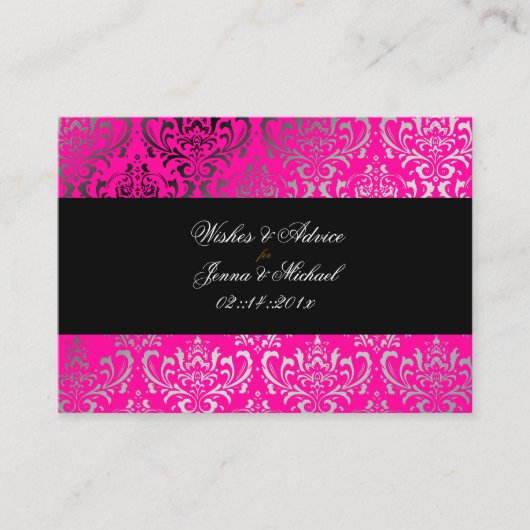 PixDezines Rossi Damask, Cartes de conseil (Devant)