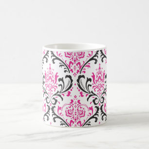 PixDezines Rossi Damask, DIY achtergrondkleur! Koffiemok