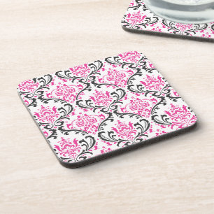 PixDezines Rossi Damask/DIY kleuren Bier Onderzetter