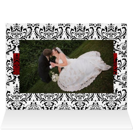 PixDezines Rossi Damask, kleur op de achtergrond R (Binnen Horizontaal (Boven))