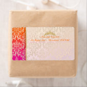 PixDezines rossi damask+tiara Etiket (Insitu)