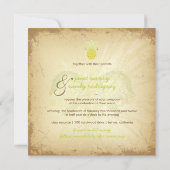 PixDezines  Royal Hawaiian anananas Kaart (Achterkant)