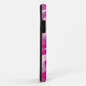 PixDezines Roze Camo+Dog+Labels Case-Mate iPhone Case (Achterkant/rechts)