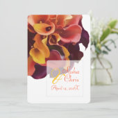 PixDezines roze, geel, paars, roestachtig oranje c Kaart (Staand voorkant)