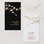 PixDezines roze kerry tree trimmers ♥ ♥ Visitekaartje (Voorkant / Achterkant)