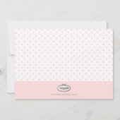 PixDezines roze uil/diy accent kleur Aankondiging (Achterkant)