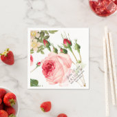 PixDezines  Rozen/Botanische Kunst Servet (Insitu)